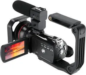 ORDRO Optical Zoom Live Streaming UHD 4K Video Camera Camcorder, AC5 Plus Vlogging Camera for YouTube,Rotatable Touch Screen,Anti Shake, Autofocus,Time-Lapse ORDRO Optical Zoom Live Streaming UHD 4K Video Camera Camcorder, AC5 Plus Vlogging Camera for YouTube,Rotatable Touch Screen,Anti Shake, Autofocus,Time-Lapse