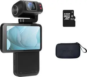 ORDRO M3 Handheld Vlog Camera, 5K Pocket Camera with 3.5-inch Flippable Touch Screen, 3250mAh Large Capacity Battery, IR Night Vision Function+64G Memory Card ORDRO M3 Handheld Vlog Camera, 5K Pocket Camera with 3.5-inch Flippable Touch Screen, 3250mAh Large Capacity Battery, IR Night Vision Function+64G Memory Card