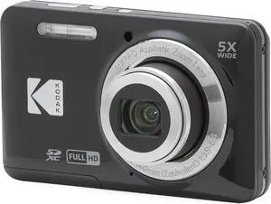 Kodak PIXPRO FZ55-BK 16MP CMOS Sensor Digital Camera 5X Optical Zoom 28mm Wide Angle 1080P Full HD Video 2.7" LCD Vlogging Camera (Black) Kodak PIXPRO FZ55-BK 16MP CMOS Sensor Digital Camera 5X Optical Zoom 28mm Wide Angle 1080P Full HD Video 2.7" LCD Vlogging Camera (Black)