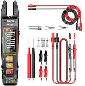 Multimeter Tester Color LCD TRMS 4000 Counts Clamp Meter Auto Ranging Rechargeable Voltmeter with U-Shaped Jaw Measures AC/DC Current,Voltage,NCV,Ohm,Diode,Capacitance,Resistance,Continuity Multimeter Tester Color LCD TRMS 4000 Counts Clamp Meter Auto Ranging Rechargeable Voltmeter with U-Shaped Jaw Measures AC/DC Current,Voltage,NCV,Ohm,Diode,Capacitance,Resistance,Continuity