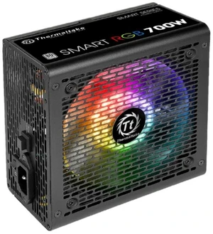 Thermaltake Smart RGB Series 700W SLI/CrossFire Ready Continuous Power ATX 12V V2.3 80 PLUS Certified 5 Year Warranty Active PFC Power Supply Haswell Ready PS-SPR-0700NHFAWU-1 Thermaltake Smart RGB Series 700W SLI/CrossFire Ready Continuous Power ATX 12V V2.3 80 PLUS Certified 5 Year Warranty Active PFC Power Supply Haswell Ready PS-SPR-0700NHFAWU-1