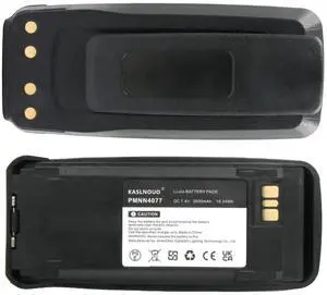 KASLNOUO 2-Pack PMNN4077 Battery Replacement Compatible with Motorola XPR 6550 6500 XPR 6580 XPR 6300, XPR 6350, XPR 6380 PMNN4066 PMNN4069 Radio 7.4V 2600mAh KASLNOUO 2-Pack PMNN4077 Battery Replacement Compatible with Motorola XPR 6550 6500 XPR 6580 XPR 6300, XPR 6350, XPR 6380 PMNN4066 PMNN4069 Radio 7.4V 2600mAh