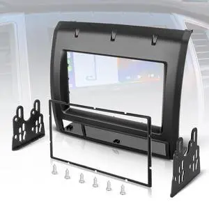NuIth Double DIN Radio Installation Dash Kit Fits for 2005-2011 Toyota Tacoma, Aftermarket Radio Dash Stereo Mounting Installation Trim Bezel Bracket Kits NuIth Double DIN Radio Installation Dash Kit Fits for 2005-2011 Toyota Tacoma, Aftermarket Radio Dash Stereo Mounting Installation Trim Bezel Bracket Kits
