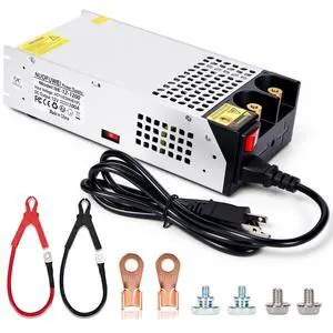 NUOFUWEI 110V AC to 12V DC Converter 125A 1500W Power Supply, DC 12V Power Supply 1500wTransformer for Motor Pump CCTV Security Camera Car Stereo 3D Printer NUOFUWEI 110V AC to 12V DC Converter 125A 1500W Power Supply, DC 12V Power Supply 1500wTransformer for Motor Pump CCTV Security Camera Car Stereo 3D Printer