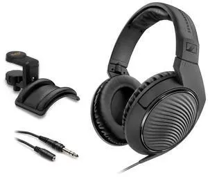 Sennheiser HD 200 Pro Monitoring Headphones with Headphone Holder & Stereo 1/4" Male Headphone Extension Cable 10' Bundle Sennheiser HD 200 Pro Monitoring Headphones with Headphone Holder & Stereo 1/4" Male Headphone Extension Cable 10' Bundle