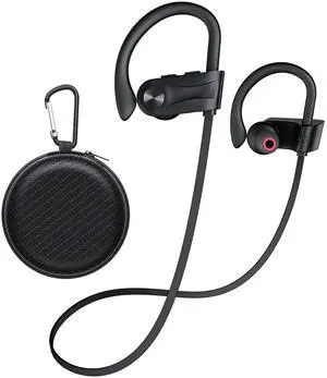 JOYWISE Bluetooth Headphones, Wireless Earbuds Bluetooth 5.3 Headphones with 16Hrs Playtime Stereo Bass Headsets, IPX7 Waterproof Running Earphones for Sports, Black JOYWISE Bluetooth Headphones, Wireless Earbuds Bluetooth 5.3 Headphones with 16Hrs Playtime Stereo Bass Headsets, IPX7 Waterproof Running Earphones for Sports, Black