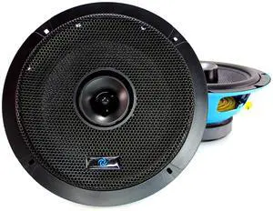 Galeforce Audio Pair of 8"" Coaxial 200W Max Midrange Marine Speakers, Blue Galeforce Audio Pair of 8"" Coaxial 200W Max Midrange Marine Speakers, Blue