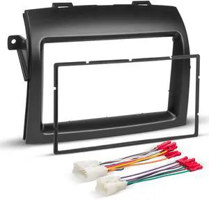 NuIth Double DIN Radio Dash Kit W/Radio Wire Harness for 2004-2010 Toyota Sienna Non JBL System, Double DIN Car Stereo Installation Kit and Stereo Wire Adapter for Aftermarket Radio Install NuIth Double DIN Radio Dash Kit W/Radio Wire Harness for 2004-2010 Toyota Sienna Non JBL System, Double DIN Car Stereo Installation Kit and Stereo Wire Adapter for Aftermarket Radio Install