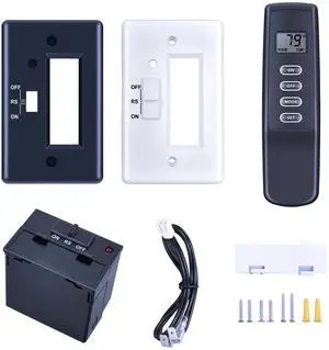 New Replacement Remote Control Compatible for RCB05A Millivolt Gas Valve Fireplaces and Stoves, LCD Fireplace Remote New Replacement Remote Control Compatible for RCB05A Millivolt Gas Valve Fireplaces and Stoves, LCD Fireplace Remote