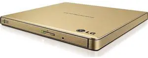 LG Electronics DVDRW (R DL) / DVD-RAM Drive - External, Gold (GP65NG60) LG Electronics DVDRW (R DL) / DVD-RAM Drive - External, Gold (GP65NG60)