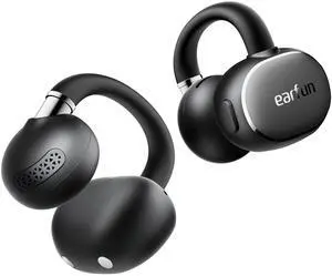 EarFun Clip 2 Open Ear Earbuds, Clip On Headphones, LDAC, Hi-Res Audio, 12mm Titanium Driver, 4 Mics AI Clear Call, AI Translation Earbuds, Secure Fit, 40H Playtime, Bluetooth 6.0 for Running, Workout EarFun Clip 2 Open Ear Earbuds, Clip On Headphones, LDAC, Hi-Res Audio, 12mm Titanium Driver, 4 Mics AI Clear Call, AI Translation Earbuds, Secure Fit, 40H Playtime, Bluetooth 6.0 for Running, Workout