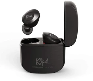 Klipsch T5 II True Wireless Bluetooth 5.0 Earphones in Gunmetal with Transparency Mode, Beamforming Mics, Best Fitting Ear Tips, and 32 Hours of Battery Life in a Slim Charging Case Klipsch T5 II True Wireless Bluetooth 5.0 Earphones in Gunmetal with Transparency Mode, Beamforming Mics, Best Fitting Ear Tips, and 32 Hours of Battery Life in a Slim Charging Case