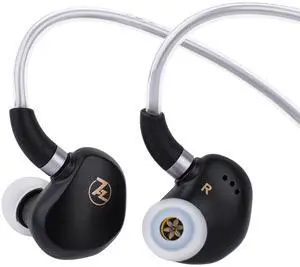Linsoul 7HZ G1 in-Ear Monitor, 10mm DLC Diaphragm Dynamic Driver IEM Earphone, Wired Gaming Earbuds with Detachable OFC Silver-Plated Cable for Musician Audiophile (3.5mm No Mic, Black) Linsoul 7HZ G1 in-Ear Monitor, 10mm DLC Diaphragm Dynamic Driver IEM Earphone, Wired Gaming Earbuds with Detachable OFC Silver-Plated Cable for Musician Audiophile (3.5mm No Mic, Black)