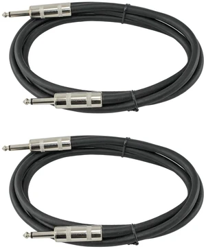 MCSPROAUDIO 12 Gauge Speaker Cables 2 Cable Pack (10ft, 1/4" to 1/4") MCSPROAUDIO 12 Gauge Speaker Cables 2 Cable Pack (10ft, 1/4" to 1/4")