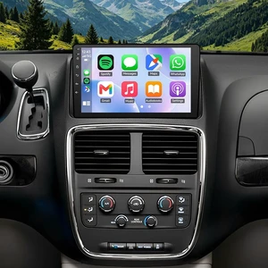4+64G Android 14 Car Radio for Dodge Grand Caravan 2011-2020 with Wireless Carplay, 9 Inch Touch Screen Head Unit Stereo Bluetooth Radio Car Audio Receivers FM/RDS Radio AHD Backup Camera SWC 4+64G Android 14 Car Radio for Dodge Grand Caravan 2011-2020 with Wireless Carplay, 9 Inch Touch Screen Head Unit Stereo Bluetooth Radio Car Audio Receivers FM/RDS Radio AHD Backup Camera SWC