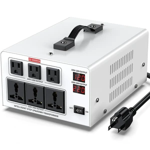 6000VA Step Up/Down Voltage Transformer Converter 110/120V to 220/240V 6000VA Step Up/Down Voltage Transformer Converter 110/120V to 220/240V