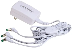 Lemax 94563 Switching Mode 3-Output Power Adapter, New 2019 Fixed US Plug V.2, White, 4.5V, 1000mA, Input 100-240V Lemax 94563 Switching Mode 3-Output Power Adapter, New 2019 Fixed US Plug V.2, White, 4.5V, 1000mA, Input 100-240V