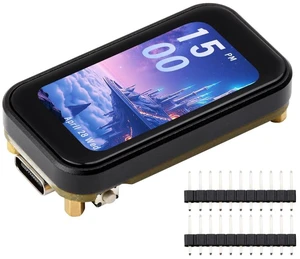 ESP32-C6 1.47inch LCD Touch Screen Development Board, Onboard 172320 Pixels 262K Color Display, 6-Axis IMU, TF Card Slot, etc. Supports 2.4GHz WiFi 6 and BLE 5, up to 160MHz RISC-V Processor ESP32-C6 1.47inch LCD Touch Screen Development Board, Onboard 172320 Pixels 262K Color Display, 6-Axis IMU, TF Card Slot, etc. Supports 2.4GHz WiFi 6 and BLE 5, up to 160MHz RISC-V Processor