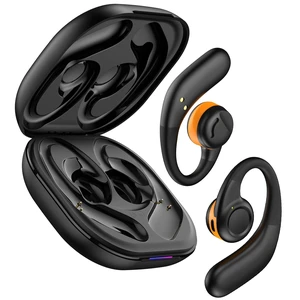 Jzones Open Ear Headphones Wireless Bluetooth 5.3, Open Ear Earbuds with Dual 16.2mm Dynamic Drivers 60 Hours Playtime Waterproof Sport Earbuds for Android iPhone TV,Black Jzones Open Ear Headphones Wireless Bluetooth 5.3, Open Ear Earbuds with Dual 16.2mm Dynamic Drivers 60 Hours Playtime Waterproof Sport Earbuds for Android iPhone TV,Black