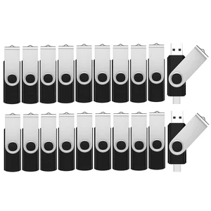 ABLAZE 8GB USB C Flash Drive 20 Pack, OTG USB 2.0+Type C Memory Stick ABLAZE 8GB USB C Flash Drive 20 Pack, OTG USB 2.0+Type C Memory Stick