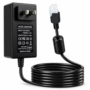 29V Adjustable Desk Power Cord Compatible with Claiks P1.01.001 P101001 40" 48" 55" 63" Height Adjustable Stand Up Desk, Replacement for YH-K290018-C Adapter Charger Cord 29V Adjustable Desk Power Cord Compatible with Claiks P1.01.001 P101001 40" 48" 55" 63" Height Adjustable Stand Up Desk, Replacement for YH-K290018-C Adapter Charger Cord