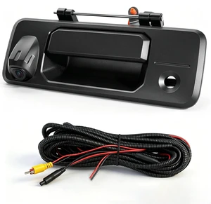 Tailgate Handle Backup Camera Tailgate Latch Door Handle with RCA Reverse Camera. Compatible with 2014-2020 Toyota Tundra & 2016-2022 Toyota Tacoma. OEM Replace Part# 69090-0C090, 69090-0C091 Tailgate Handle Backup Camera Tailgate Latch Door Handle with RCA Reverse Camera. Compatible with 2014-2020 Toyota Tundra & 2016-2022 Toyota Tacoma. OEM Replace Part# 69090-0C090, 69090-0C091