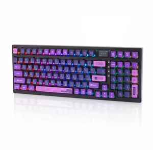 MY980pro Wireless Mechanical Gaming Keyboard with Smart LCD Display, QMK/VIA Programmable for Windows Only, BT/2.4G/USB-C Gasket Mounted Hot Swap RGB 98% Layout for Mac/ Win (Gaming & Daily Wor MY980pro Wireless Mechanical Gaming Keyboard with Smart LCD Display, QMK/VIA Programmable for Windows Only, BT/2.4G/USB-C Gasket Mounted Hot Swap RGB 98% Layout for Mac/ Win (Gaming & Daily Wor