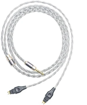 FSIjiangyi 6N Single Crystal Silver Headphone Cable for SENNHEISER HD 660S2 HD 650 HD 660 S HD 600 4.4mm Balanced Hi-Fi Headphone Audio Upgrade Cable (4.4mm Plug) FSIjiangyi 6N Single Crystal Silver Headphone Cable for SENNHEISER HD 660S2 HD 650 HD 660 S HD 600 4.4mm Balanced Hi-Fi Headphone Audio Upgrade Cable (4.4mm Plug)