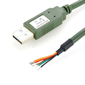 Plinkwirekb USB to RS232 Wire End Serial Cable FTDI FT232R USB COM Port Bare Wire Compatible with USB-RS232-WE for Windows, Linux, macOS, Android(1.8M/5.91FT) Plinkwirekb USB to RS232 Wire End Serial Cable FTDI FT232R USB COM Port Bare Wire Compatible with USB-RS232-WE for Windows, Linux, macOS, Android(1.8M/5.91FT)