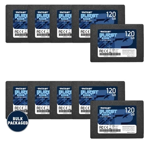 Patriot Burst Elite 120GB SATA 3 2.5" SSD 10-Pack Patriot Burst Elite 120GB SATA 3 2.5" SSD 10-Pack