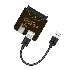NGFF SFF-8482 SAS 29Pin to USB 3.0 5Gbps HDD Disk Drive Raid Adapter 5Gbps with Chipset and Power Port (Need 12V/3A Power Supply) NGFF SFF-8482 SAS 29Pin to USB 3.0 5Gbps HDD Disk Drive Raid Adapter 5Gbps with Chipset and Power Port (Need 12V/3A Power Supply)