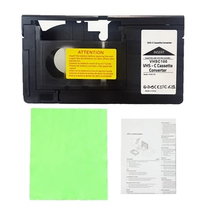 BECBOLDF VHS-C to VHS Motorized Adapter, Portable Camcorder Cassette Converter for Home VCR Playback and Digital Conversion Use BECBOLDF VHS-C to VHS Motorized Adapter, Portable Camcorder Cassette Converter for Home VCR Playback and Digital Conversion Use