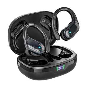 HAOYUYAN Wireless Earbuds, Sports Bluetooth Headphones, 80Hrs Playtime Ear Buds with LED Power Display, Noise Canceling Headset, IPX7 Waterproof Earphones for Workout/Running(Black) HAOYUYAN Wireless Earbuds, Sports Bluetooth Headphones, 80Hrs Playtime Ear Buds with LED Power Display, Noise Canceling Headset, IPX7 Waterproof Earphones for Workout/Running(Black)