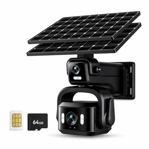 HCWLY LINK 4G LTE 4K Solar Security Camera, Large HCWLY LINK 4G LTE 4K Solar Security Camera, Large