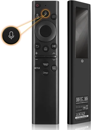 Solar Voice Remote Replacement for Samsung TV, BN59-01385A Rechargeable Smart TV Remote Control with USB-C Charging, Compatible with Samsung The Frame, Neo QLED, QLED, Crystal UHD 4K 8K TV Solar Voice Remote Replacement for Samsung TV, BN59-01385A Rechargeable Smart TV Remote Control with USB-C Charging, Compatible with Samsung The Frame, Neo QLED, QLED, Crystal UHD 4K 8K TV