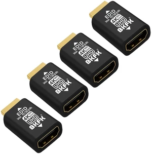 BKFK HDMI EDID Emulator, Passthrough Display Adapter, Default Resolution Dummy Plug, Headless Ghost for HDMI Switches, Extenders, AV Receivers, Video Splitters(GM-4K60Hz-default1080P-4P) BKFK HDMI EDID Emulator, Passthrough Display Adapter, Default Resolution Dummy Plug, Headless Ghost for HDMI Switches, Extenders, AV Receivers, Video Splitters(GM-4K60Hz-default1080P-4P)