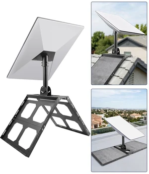 Vanteek Starlink Roof Ridge Mount for Gen 3/4/4X (Standard), No-Drill, Adjustable Angle and 360 Rotation for Better Signal Vanteek Starlink Roof Ridge Mount for Gen 3/4/4X (Standard), No-Drill, Adjustable Angle and 360 Rotation for Better Signal