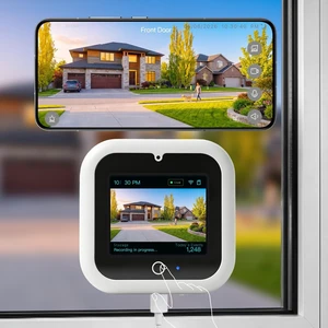 IdeaBeam 3K 5MP Window Security Camera with Smart Screen, Home Indoor Camera, AI Color Night Vision, Dual-Band 2.4/5GHz WiFi, Motion Detection, Two-Way Audio, 24/7 Recording, Alexa & Google Assistant IdeaBeam 3K 5MP Window Security Camera with Smart Screen, Home Indoor Camera, AI Color Night Vision, Dual-Band 2.4/5GHz WiFi, Motion Detection, Two-Way Audio, 24/7 Recording, Alexa & Google Assistant