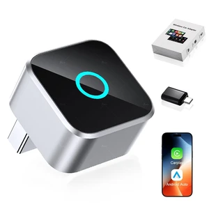 sowkim 2026 Upgraded Wireless CarPlay Adapter, Fast Auto Connect, Stable Connection, Mini Size Plug & Play Adapter for iPhone & Android Auto Compatible Cars sowkim 2026 Upgraded Wireless CarPlay Adapter, Fast Auto Connect, Stable Connection, Mini Size Plug & Play Adapter for iPhone & Android Auto Compatible Cars