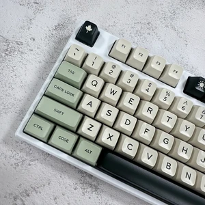 iRoboosta PBT Keycaps, SA Profile Double Shot Keycap Green 168 Keys Key caps Full Set, Custom Keycaps for Cherry MX Switches Mechanical Keyboard (Matcha Green) iRoboosta PBT Keycaps, SA Profile Double Shot Keycap Green 168 Keys Key caps Full Set, Custom Keycaps for Cherry MX Switches Mechanical Keyboard (Matcha Green)