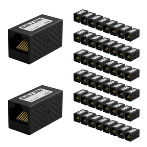 iwillink RJ45 Coupler Ethernet Connector, Female to Female, 50 Pack, Black iwillink RJ45 Coupler Ethernet Connector, Female to Female, 50 Pack, Black
