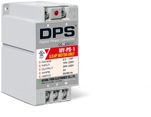 DPS Digital Phase Converter 1HP My-PS-1, Single to 3 Phase, 3A 200-240V DPS Digital Phase Converter 1HP My-PS-1, Single to 3 Phase, 3A 200-240V