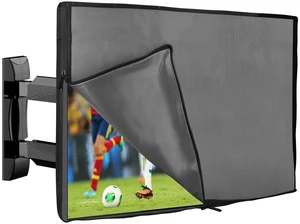 kwmobile Outdoor TV Cover 32" TV Cover Outdoor - Television Case - Exterior Shield for Outside Storage with Zipper - Dark Grey kwmobile Outdoor TV Cover 32" TV Cover Outdoor - Television Case - Exterior Shield for Outside Storage with Zipper - Dark Grey