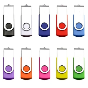 Flash Drive USB 2.0 10 Pack Swivel Blank Memory Stick Pnstaw Bulk Thumb Drive Pen Drives Jump Drive for Data Storage, File Sharing(10 Pack,Multi-Color) (10, 16, GB) Flash Drive USB 2.0 10 Pack Swivel Blank Memory Stick Pnstaw Bulk Thumb Drive Pen Drives Jump Drive for Data Storage, File Sharing(10 Pack,Multi-Color) (10, 16, GB)
