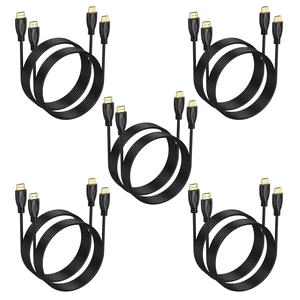 4K HDMI Cable 10FT/3M 10-Pack, HDMI 2.0 Cable 18Gbps, Flexible PVC Cable 4K HDMI Cable 10FT/3M 10-Pack, HDMI 2.0 Cable 18Gbps, Flexible PVC Cable