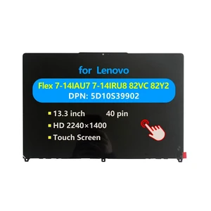 5D10S39902 5D10S39903 5D10S40011 Replacement Laptop for Lenovo Flex 7 141RU8 14IAU7 5 14ABR8 5 14IAU7 5 14ALC7 Touch Screen Digitizer Assembly LCD Display Module with Bezel 40 pins 2.2K 5D10S39902 5D10S39903 5D10S40011 Replacement Laptop for Lenovo Flex 7 141RU8 14IAU7 5 14ABR8 5 14IAU7 5 14ALC7 Touch Screen Digitizer Assembly LCD Display Module with Bezel 40 pins 2.2K