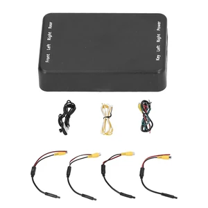 4 Way Car Video Switch Panoramic Camera Control Switch 360 Degree Camera Control Switch Box Universal Reversing Camera Control Switch for Vehicle Backup 4 Way Car Video Switch Panoramic Camera Control Switch 360 Degree Camera Control Switch Box Universal Reversing Camera Control Switch for Vehicle Backup