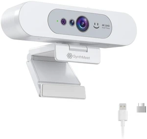 4K Webcam for PC, Compatible with Windows Hello, 8.3MP UHD 1/2.55 CMOS 4K Webcam for PC, Compatible with Windows Hello, 8.3MP UHD 1/2.55 CMOS