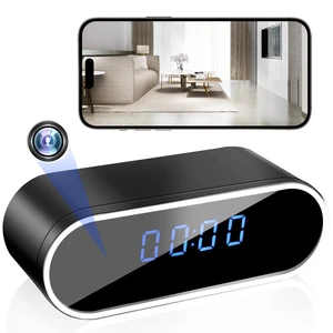 fijawee Smart Clock Camera, WiFi HD 1080P Wireless Mini Camera with Night Vision, Motion Detection, and Remote Viewing, Nanny Cam for Baby/Elder/Pet Care fijawee Smart Clock Camera, WiFi HD 1080P Wireless Mini Camera with Night Vision, Motion Detection, and Remote Viewing, Nanny Cam for Baby/Elder/Pet Care
