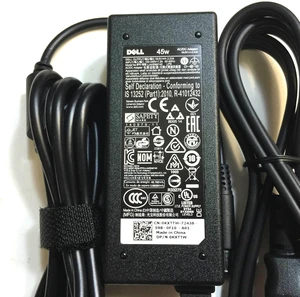 Dell Laptop Charger for Dell Inspiron 11 3000 3157 P20T P20T003 3458-3625 P47F P47F003, 45W 19.5V, HK45NM140, MagSafe, Wall Mount, 1 Count Dell Laptop Charger for Dell Inspiron 11 3000 3157 P20T P20T003 3458-3625 P47F P47F003, 45W 19.5V, HK45NM140, MagSafe, Wall Mount, 1 Count